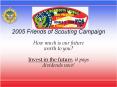 2005 Friends of Scouting Campaign