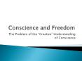 Conscience and Freedom