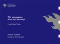 War Languages Wars in Chechnya