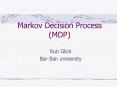 Markov Decision Process MDP