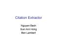 Citation Extractor