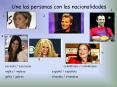 Une las personas con las nacionalidades