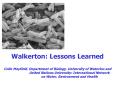 Walkerton: Lessons Learned