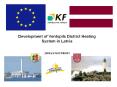 Development of Ventspils District Heating