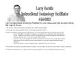 I am the Instructional Technology Facilitator for your campus and here are some things that I can do