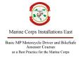 Marine Corps Installations East