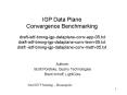 IGP Data Plane Convergence Benchmarking draftietfbmwgigpdataplaneconvapp05'txt draftietfbmwgigpdatap