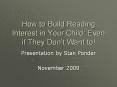 How to Build Reading Interest in Your Child: Even if They Don