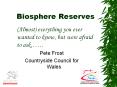 Biosphere Reserves