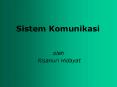 Sistem Komunikasi