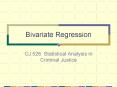 Bivariate Regression
