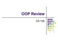 OOP Review