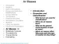 Air Masses