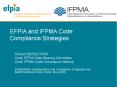 EFPIA and IFPMA Code Compliance Strategies