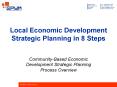 Local Economic Development Strategic Planning in 8 Steps