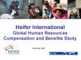 Heifer International Global Human Resources Compensation and Benefits Study