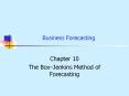 Business Forecasting