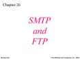 SMTP and FTP