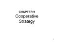 CHAPTER 9 Cooperative Strategy