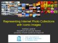 Representing Internet Photo Collections with Iconic Images