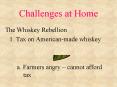 Challenges at Home