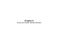 Chapter 9 Sexual and Gender Identity Disorders
