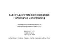 Sub-IP Layer Protection Mechanism Performance Benchmarking  draft-ietf-bmwg-protection-term-04.txt draft-ietf-bmwg-protection-meth-03.txt  BMWG, IETF-72 Dublin, Ireland