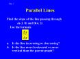 Parallel Lines