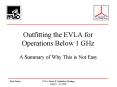 EVLA Phase II Definition Meeting