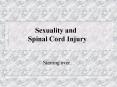 Sexuality and Spinal Cord Injury