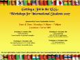 Getting a Job in the U'S': Workshops for International Students 2007