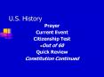 U'S' History