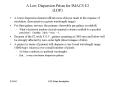 A Low Dispersion Prism for IMACS f2 LDP