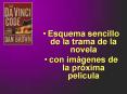 Esquema sencillo de la trama de la novela
