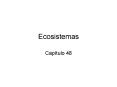 Ecosistemas