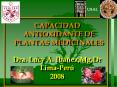 CAPACIDAD ANTIOXIDANTE DE PLANTAS MEDICINALES