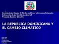 Secretaria de Estado de Medio Ambiente y Recursos Naturales Subsecretaria de Gestin Ambiental Proyec