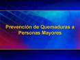 Prevencin de Quemaduras a Personas Mayores
