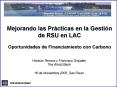 Private Sector Participation in Municipal Solid Waste Management: Lessons from LAC