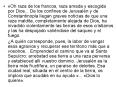 Oh raza de los francos, raza amada y escogida por Dios''' De los confines de Jerusaln y de Constanti