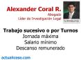 Trabajo sucesivo o por Turnos