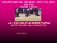 DESVIACIONES DEL PROCESO PUNTO DE VISTA DEL FDA STEPHEN H' SPINAK