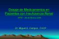 Dosaje de Medicamentos en Pacientes con Insuficiencia Renal SPMI 28 de Marzo 2008