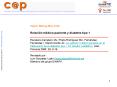 Sesin Bibliogrfica 2429 Relacin mdicopaciente y diabetes tipo 1 EscuderoCarretero MJ, PrietoRodrguez