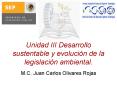 Unidad III Desarrollo sustentable y evolucin de la legislacin ambiental'