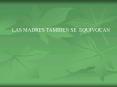LAS MADRES TAMBIEN SE EQUIVOCAN