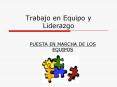 Trabajo en Equipo y Liderazgo
