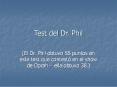 Test del Dr. Phil