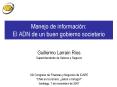Manejo de informacin: El ADN de un buen gobierno societario