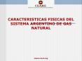 CARACTERISTICAS FISICAS DEL SISTEMA ARGENTINO DE GAS NATURAL